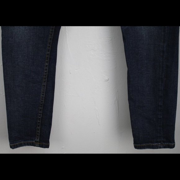 Maje Blue Distressed Womens Jeans Country Cowgirl Size Waist 28 1/2 Inseam 29 - Picture 6 of 9